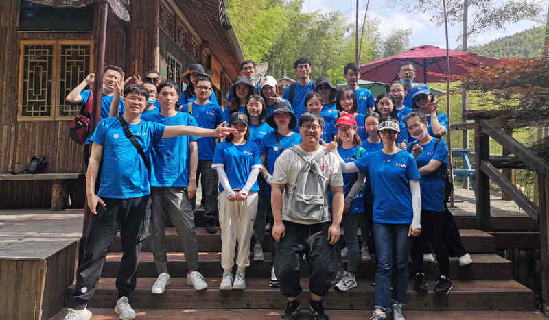 優景業務部組織周末踏青活動