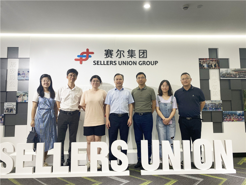 浙江外國語學院趙文波副書記走訪我集團